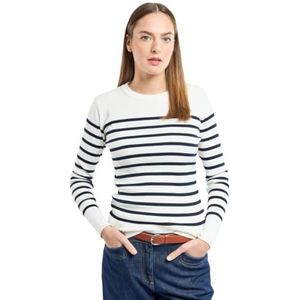 Armor Lux, Mariene trui ""Groix"" Heritage dames, Veelkleurig (4fq Milk/Rich Navy 4fq), 3 ans