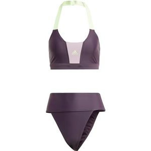 adidas Dames Sportkleding Colourblock Bikini, XS Zwart, Zwart, XXS