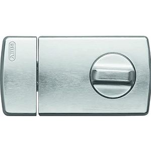 ABUS Extra deurslot 2110 met draaiknop, zilver, 56033
