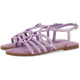Gioseppo - Yakima - Sandalen - Mauve - Leer - Gevlochten Bandjes