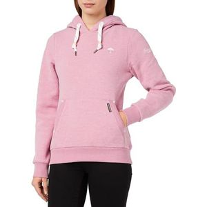bridgeport Dameshoodie 34619098-BR02, roodroze melange, M, roodroze melange, M