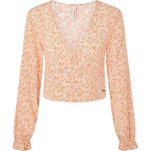Pepe Jeans Dames AIZA Shirt, Multi, M, multi, M