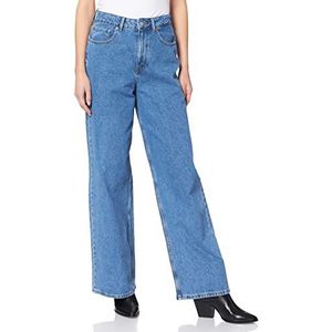 Jack & Jones Dames Jeans, Medium Blauw Denim, 26W x 30L