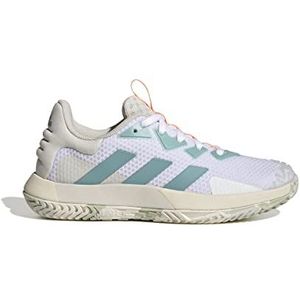 adidas Solematch Control W tennisschoenen voor dames, ftwbla klei grikorf, 37.5 EU