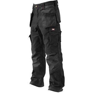 Lee Cooper Heren Premium Multi & Holster Pocket Kneepad werkveiligheidsbroek Cargobroek, zwart, 91 cm taille normale pijpen
