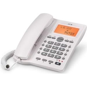 SPC 3612B OFFICE ID-Telefon 2 LCD Weiß
