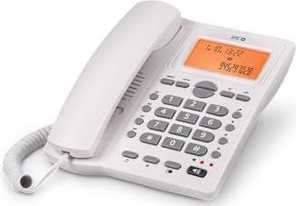 Spc - 3612B - Vaste Telefoon - Wit - EU-stekker - Handsfree