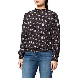 Naf Naf ML T-shirt, Singapore, blauw, XS dames, Singapore Blauw, XS