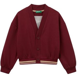 United Colors of Benetton Gebreid vest M/L, Rood, 130