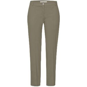 BRAX Dames Style Maron S TECH Cotton Chino broek, Soft Khaki, 40, Soft Khaki, 31W / 32L