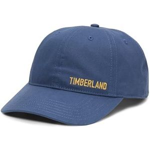 Timberland Small Logo Baseball Cap, Dark Denim, One Size, dark denim, Eén maat