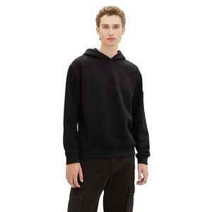 TOM TAILOR Denim Sweatshirt voor heren, 29999 - Black, XS