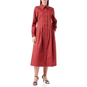 Seidensticker Dames 133447 Jurk, Bruin, 36