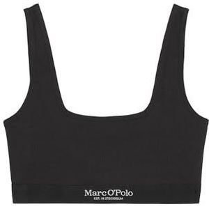 Marc O´Polo Dames Iconc Rib Pullover Bralette BH, Zwart, XS