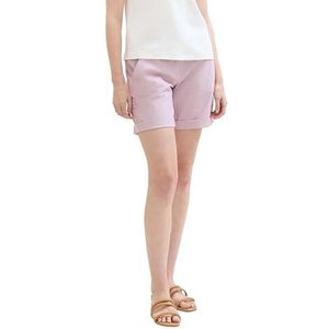 TOM TAILOR Dames chino bermuda shorts, 35564 - Orchid White Stripe, 36