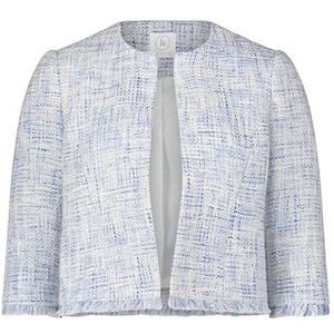 Betty & Co Bolero's voor dames, crème/blauw., 46