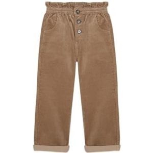 Gocco Broek met elastische tailleband voor meisjes.