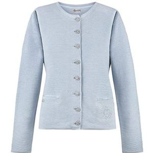 Stockerpoint Dames Malou gebreid jack, blauw, M