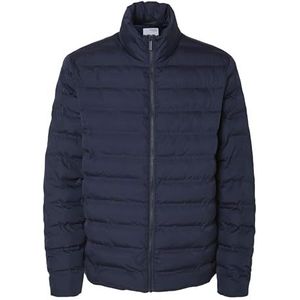SELETED HOMME Slhbarry gewatteerde jas voor heren, Noos, blauw, XL