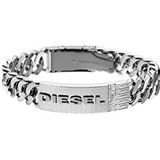 Diesel Heren zilveren armband DX0326040
