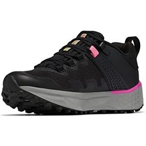 Columbia Facet 75 Outdry Low Rise Trekking- en wandelschoenen voor dames, Zwarte X Wilde Geranium, 39.5 EU