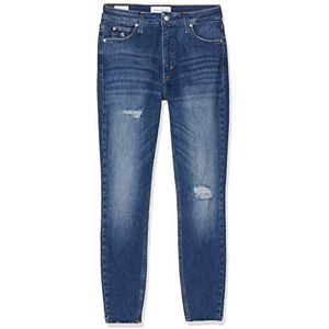 Calvin Klein Jeans Dames High Rise Super Skinny enkel rechte jeans