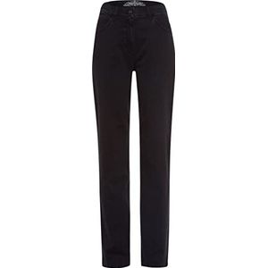RAPHAELA by BRAX Dames Comfort Plus Fit Jeans Style Corry Slash Stretch met hoge tailleband, Black Effect, 50