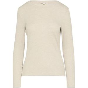 Shirt - Effen - Aansluitende Pasvorm - Lange Mouw - Normale Lengte