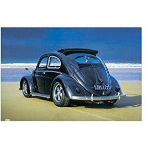 Artopweb Splitty VW Californian (decoratieve panelen 90 x 60 cm), hout, multicolor, 90 x 1,8 x 60 cm