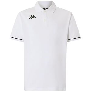 Kappa - Barli - Poloshirt - Zwart/Wit - Heren