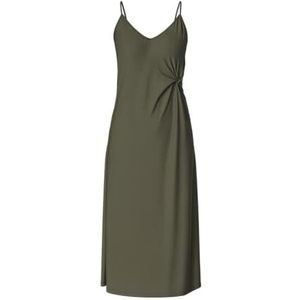 PIECES Dames Pcanora Strap Midi Dress JRS Bc, Dusty Olive, L