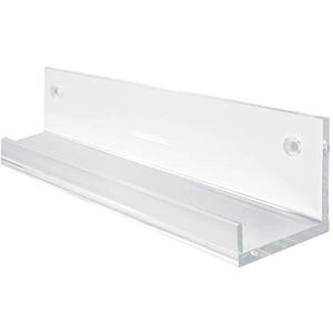 SIGEL GA111 Galerieboard/plank/plank 50 cm, acryl glashelder - ook in 1 m