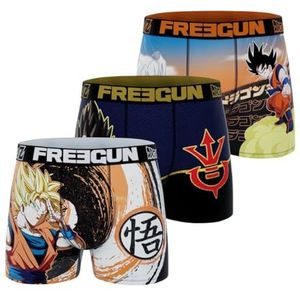 FREEGUN - Fgdbz/3/Bm/Pk3 - Boxershorts - Oranje - 3 Stuks