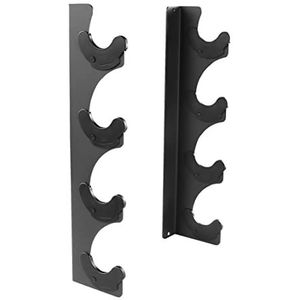 Lovind Horizontale Barbell Rack 4 Bars Wandmontage Houder - Barbells Opslag Rack Gewicht Bar voor Gym