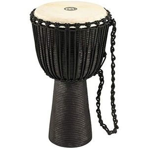 Meinl Percussion HDJ3-XL Wood Djembe, Headliner/BlackRiverSeries, Rope Tuned, 33,02 cm (13 inch) diameter (Extra Large), zwart