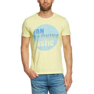 Blend Heren T-Shirt 430310-1703, geel (36489), 54