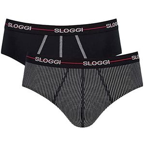 sloggi For Men Start Midi C2P box ondergoed voor heren, Red - Dark Combination, XXL