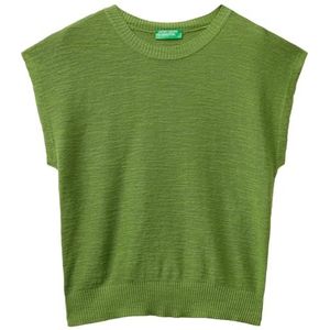 United Colors of Benetton T-shirt dames, Groen, XS