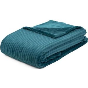 Gözze - Woondeken - Petrol - 100% Polyester Microvezel - 150 x 200 cm