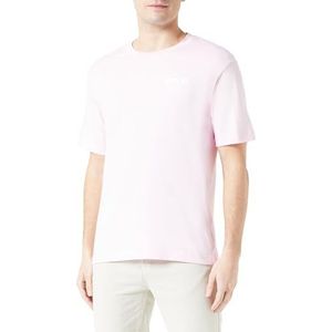 Replay Heren T-shirt korte mouwen katoen, 066 Bubble Pink, M