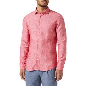 Seidensticker Men's Extra Slim Fit shirt met lange mouwen, rood, 41, rood, 41
