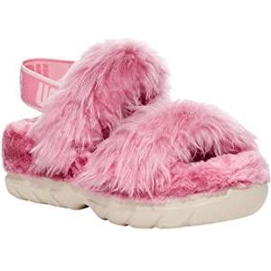 UGG Fluff Sugar Sandaal voor dames, roze, 40 EU