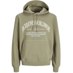 Jack & Jones - Jorfrederiksberg Margate - Capuchontrui - Silver Sage