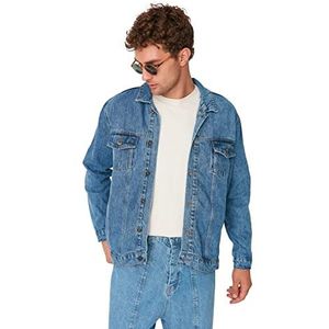 Trendyol Blazer - Blauw - Regular, Blauw, S