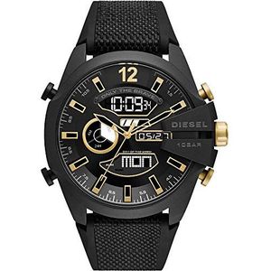 Diesel Mega Chief DZ4552 Herenhorloge  51 mm - Zwart