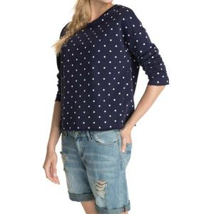 Esprit Regular Fit blouse met stippen-print