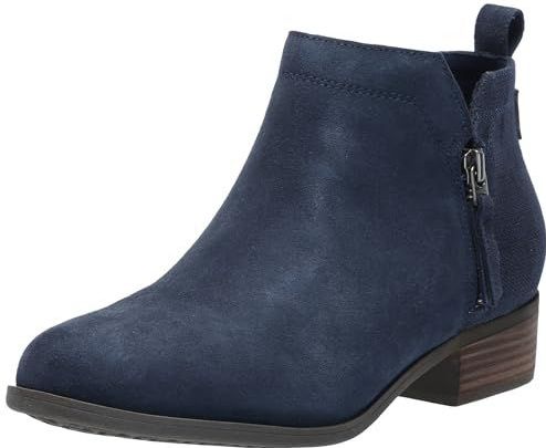 TOMS Dames Dahlia enkellaars, Navy Suede/Heritage Canvas, 3 UK, Navy Suede Heritage Canvas, 35.5 EU