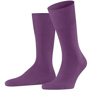 FALKE Herensokken Airport - merinowol/katoenmix, 1 paar, verschillende kleuren, maat 39-50 - warm, vochtregulerend, ademend, paars (orchid 8776), 39-40 EU