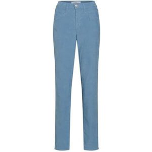 BRAX Carola New Corduroy damesbroek, blauw (smoke blue), 34W / 32L