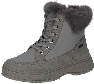 CAPRICE - Enkellaarsjes - Taupe - Veganistisch - Waterafstotend